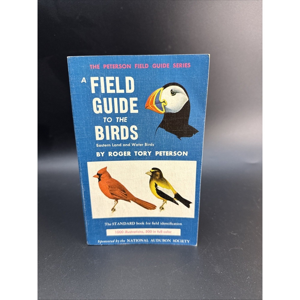 A Field Guide to the Birds (Eastern) Vintage Book, Roger Peterson 1947 Good